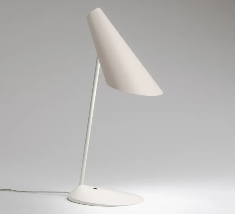 Lampe*Vibia Lampe à poser, I.Cono, , LED, dim, L21cm, H56cm - blanc