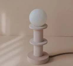 Lampe|Enfants*Zuri Lampe à poser, Idoia 2, , Ø12,5cm, H21cm - rose