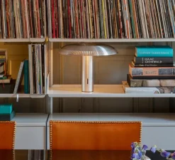 Lampe*Wastberg Lampe à poser, Ilumina, , LED, 2700K, 776lm, Ø40,3cm, H30,5cm - aluminium