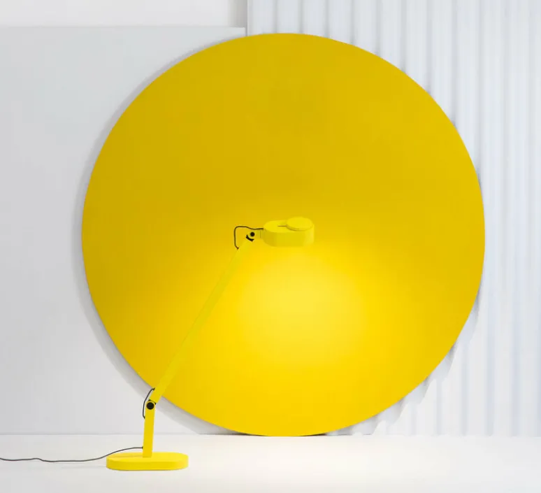 Lampe*Faro Lampe à poser, Inviting, , LED, dim, 2700K, 410 lm, L22cm, H86cm - jaune