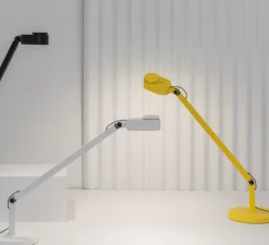 Lampe*Faro Lampe à poser, Inviting, , LED, dim, 2700K, 410 lm, L22cm, H86cm - jaune