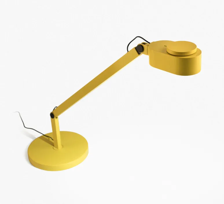 Lampe*Faro Lampe à poser, Inviting, , LED, dim, 2700K, 410 lm, L22cm, H86cm - jaune