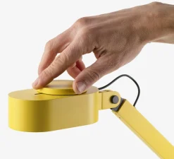 Lampe*Faro Lampe à poser, Inviting, , LED, dim, 2700K, 410 lm, L22cm, H86cm - jaune