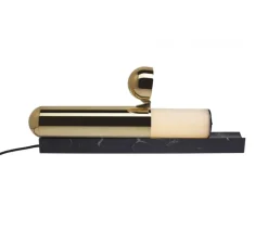 Lampe*DCW éditions Paris Lampe à poser, ISP table, , LED, 2700k, L55,5cm, H12cm - Dcw editions noir et or