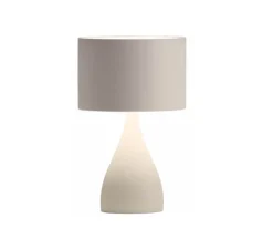 Lampe à poser, Jazz 1333, beige, Ø45cm, H72,5cm - Vibia