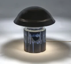 Lampe*Serax Lampe à poser, John, , L36cm, H40cm - bleu foncé