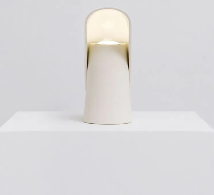 Lampe à poser, K lamp, blanc, LED, dim, L19,5cm, H24cm - Vitamin