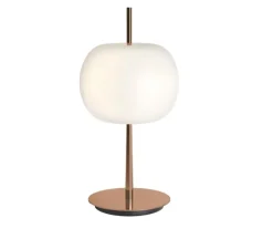 Lampe à poser, Kushi 10th, cuivre, LED, dim tunable white, 1800-3000K, 840 lm, Ø16cm, H32cm - KDLN