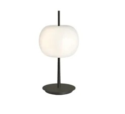 Lampe à poser, Kushi 10th, noir, LED, dim tunable white, 1800-3000K, 840 lm, Ø16cm, H32cm - KDLN