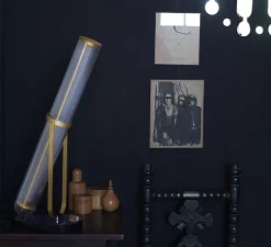 Lampe*DCW éditions Paris Lampe à poser, La Lampe Frechin, , LED, 2700K, 1240lm, L25cm, H62,5cm - marbre noir et verre