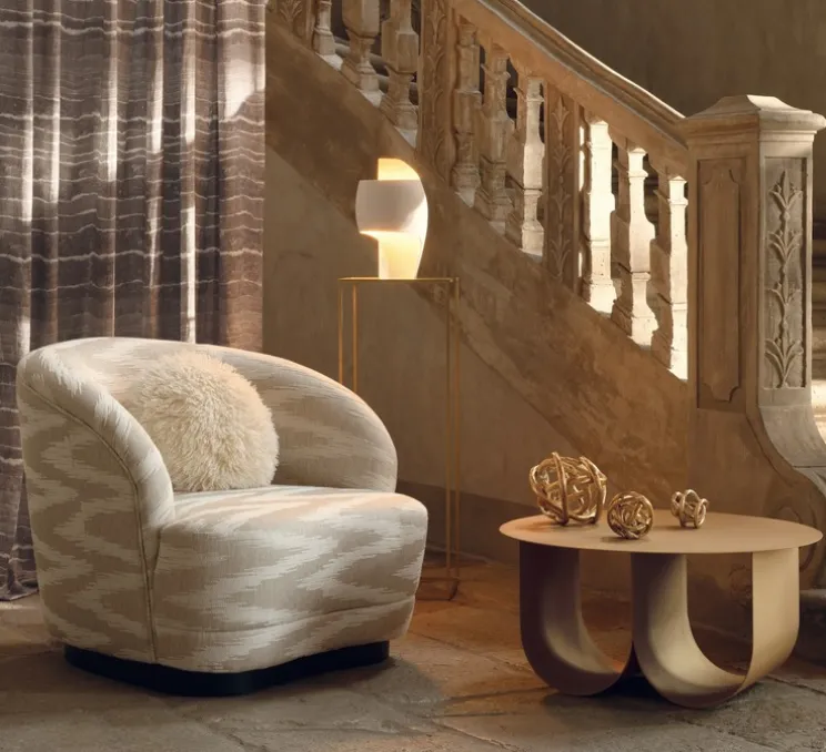 Lampe à poser, Lampe B, gypse blanc, LED, 2200K, 750 lm, L24cm, H39cm - Thierry Dreyfus -DCW éditions Paris