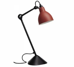 Lampe|Enfants*DCW éditions Paris Lampe à poser, Lampe Gras 205, , L14cm, H59cm - Dcw éditions noir, rouge