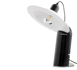 Lampe à poser, Lampiatta, noir, L28,2cm, H48,4cm - Stilnovo