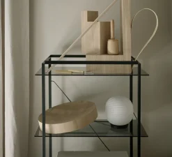 Lampe*New Works Lampe à poser, Lantern Small, , Ø20cm, H22cm - blanc