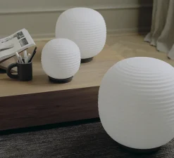 Lampe à poser, Lantern Small, blanc, Ø20cm, H22cm - New Works