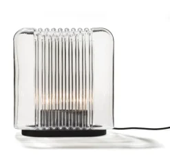 Lampe à poser, Lari, transparent, L35cm, H35cm - Karakter