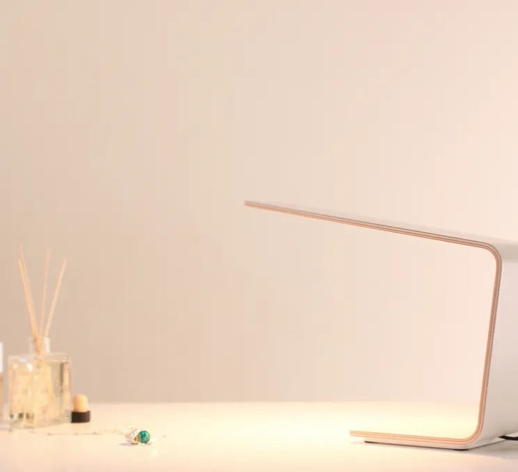 Lampe à poser, LED1, blanc, 2700K, H30cm - TUNTO