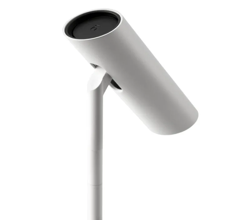 Lampe*Faro Lampe à poser, Leo, , LED, 2700K, 299 lm, Ø15cm, H48,5cm - blanc