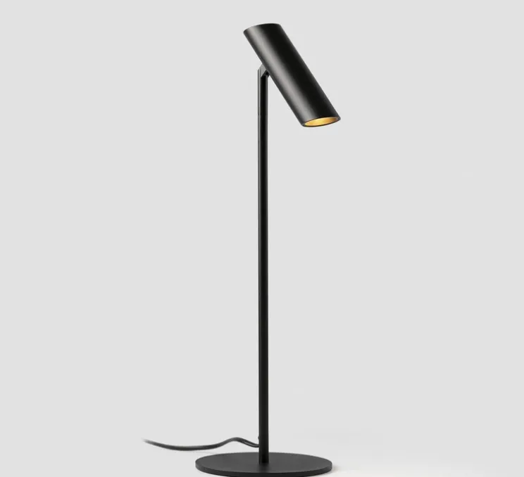 Lampe à poser, Leo, noir, LED, 2700K, 299 lm, Ø15cm, H48,5cm - Faro