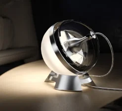 Lampe à poser, Limbus Eye Frosted, aluminium, LED, dim, 2700K, 215 lm, Ø12cm, H12cm - Lumina