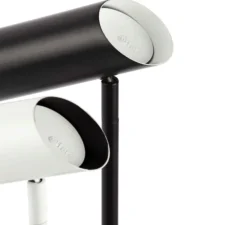 Lampe à poser, Link, blanc, LED, 450lm, 2700k, H46cm, Ø15cm - Faro