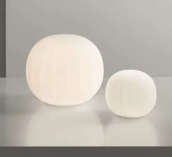 Lampe*Luceplan Lampe à poser, Lita, , Ø15cm, H27cm - blanc