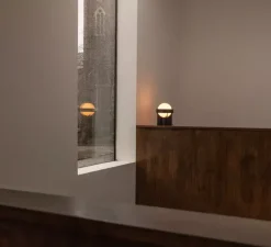 Lampe*Tala Lampe à poser, Loop, , Ø18,5cm, H24,5cm - Gris foncé