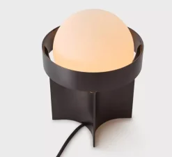 Lampe*Tala Lampe à poser, Loop, , Ø18,5cm, H24,5cm - Gris foncé