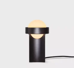 Lampe à poser, Loop, Gris foncé, Ø12,5cm, H22cm - Tala