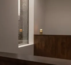 Lampe à poser, Loop, laiton, Ø12,5cm, H22cm - Tala