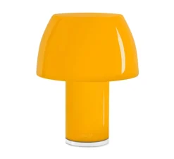 Lampe*Nemo Lighting Lampe à poser, Lorosae, réédition d'Alavaro Siza, , IP54, LED, dim, 2700K, 380 lm, Ø20cm, H25cm - jaune sorrento