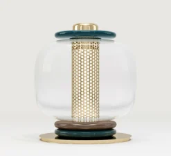 Lampe à poser, Loulou 1 module, Bleu minuit, Ø34cm, H39cm - Sarah Lavoine