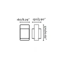 Lampe*Faro Lampe à poser, Lula, , H27cm - blanc