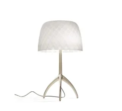 Lampe*Foscarini Lampe à poser, Lumiere Grande 30th Pastilles ON/OFF, , Ø26cm, H45cm - blanc, or
