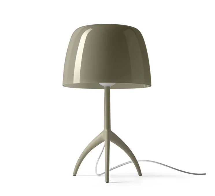 Lampe à poser, Lumiere Grande Nuances, creta, vert, Ø26cm, H45cm - Foscarini