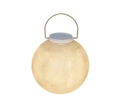 Enfants|Lampe*In-es.artdesign Lampe à poser, Luna Take Away, , dim, LED, 3000K, Ø35cm, H50cm - blanc avec poignée bronze