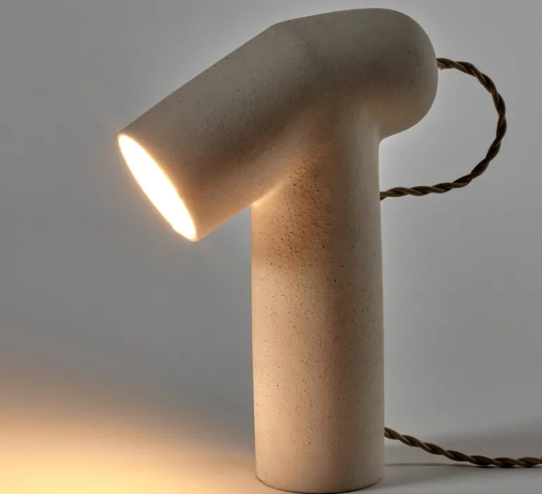Lampe*Serax Lampe à poser, Maia, , L18cm, H27cm - beige