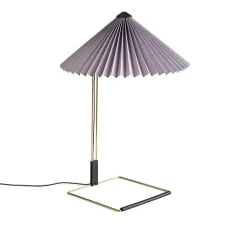Lampe à poser, Matin 380, lavande, LED, 2800K, 150lm, Ø38cm, H52cm - HAY