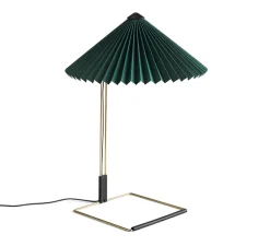 Lampe à poser, Matin 380, vert, LED, 2800K, 150lm, Ø38cm, H52cm - HAY