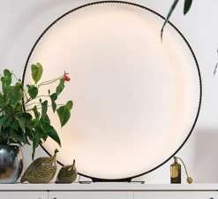 Lampe*Le Deun Lampe à poser, mega 90, , LED, 2700K, 1584lm, Ø92cm, H94cm - noir