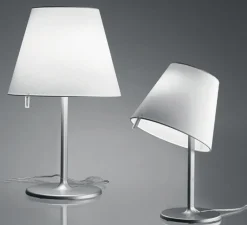 Lampe*Artemide Lampe à poser, Melampo Notte, , Ø29cm, H42,5cm - gris