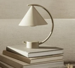 Lampe*Ferm Living Lampe à poser, Meridian, Cashmere, L20,9 cm, H26cm - Cachemire