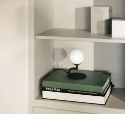 Lampe*Pholc Lampe à poser, Mobil, , Ø12cm, H18cm - noir mat