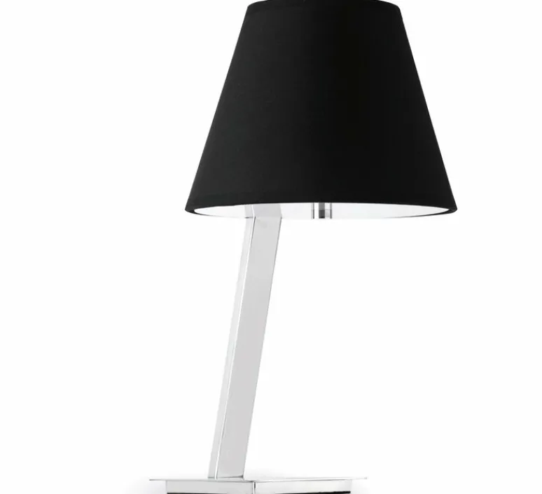 Lampe*Faro Lampe à poser, MOMA-2, , L23cm, H44cm - noir