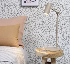 Lampe*It's about Romi Lampe à poser, Montreux, , Ø19cm, H40cm - sable