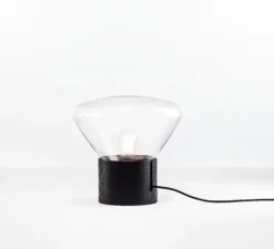 Lampe*Brokis Lampe à poser, Muffins mini, , Ø27,5cm - H26cm - noir