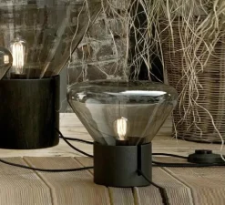 Lampe*Brokis Lampe à poser, Muffins mini, , Ø27,5cm - H26cm - noir