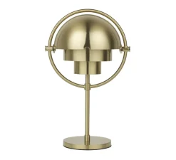 Lampe*Gubi Lampe à poser, Multi-Lite Portable, , Ø15cm, H30cm - laiton