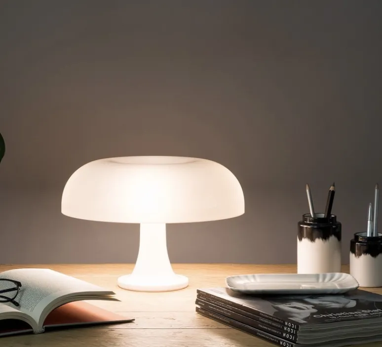 Enfants|Lampe*Artemide Lampe à poser, Nessino, , Ø32cm, H22,3cm - blanc