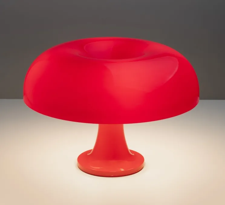 Lampe à poser, Nessino Edition spéciale, rouge, Ø32cm, H22,3cm - Artemide